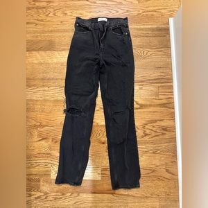 Abercrombie & Fitch 90’s straight ultra high rise jean
